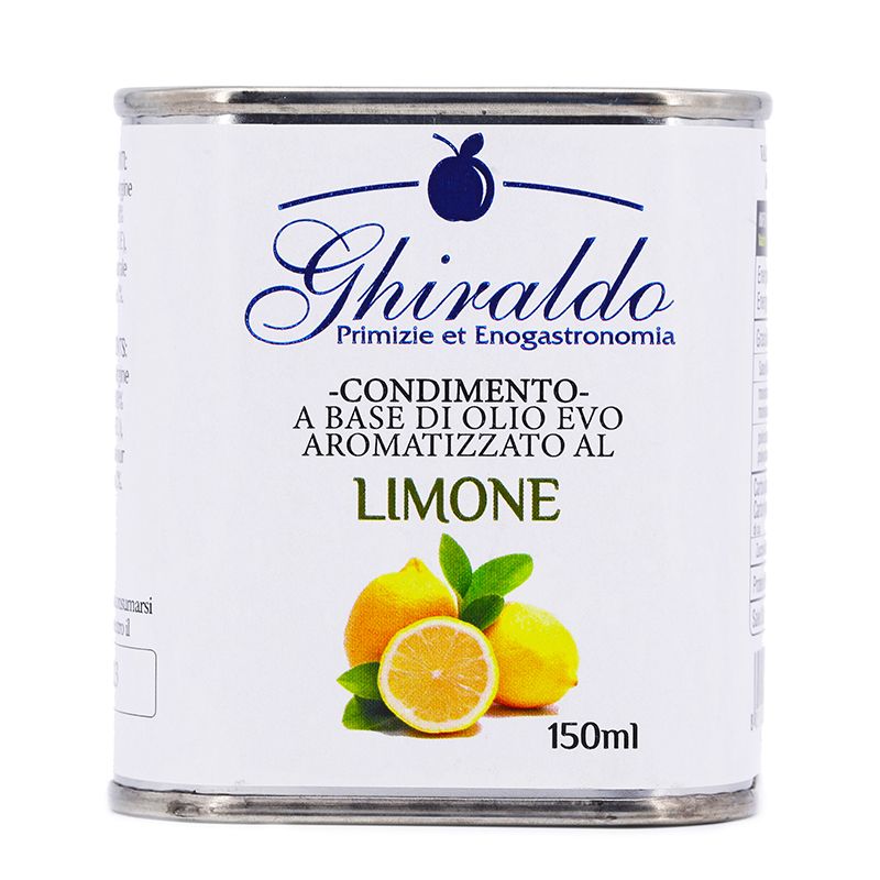 Olio aromatizzato al limone 