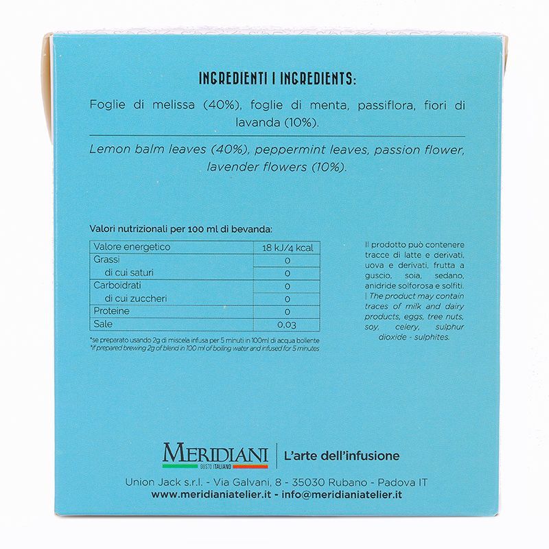 Meridiani Tisana Beata Tranquillità